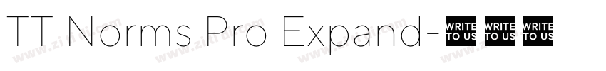 TT Norms Pro Expand字体转换 TT Norms Pro Expand字体转换